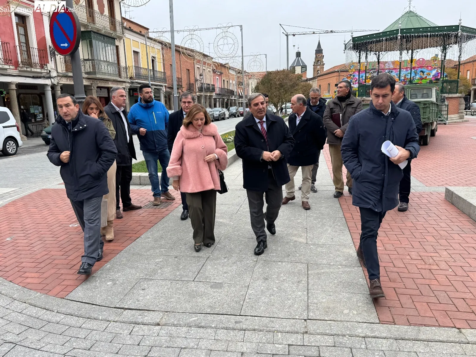 Foto 8 - La Junta presenta en Pe&ntilde;aranda la renovaci&oacute;n total de la carretera entre la ciudad y el l&iacute;mite con &Aacute;vila con 4,5 millones estimados