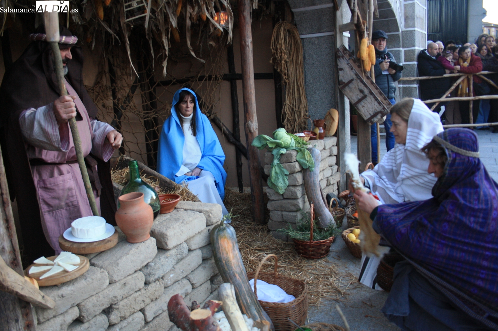Belén Viviente en Santiago de la Puebla