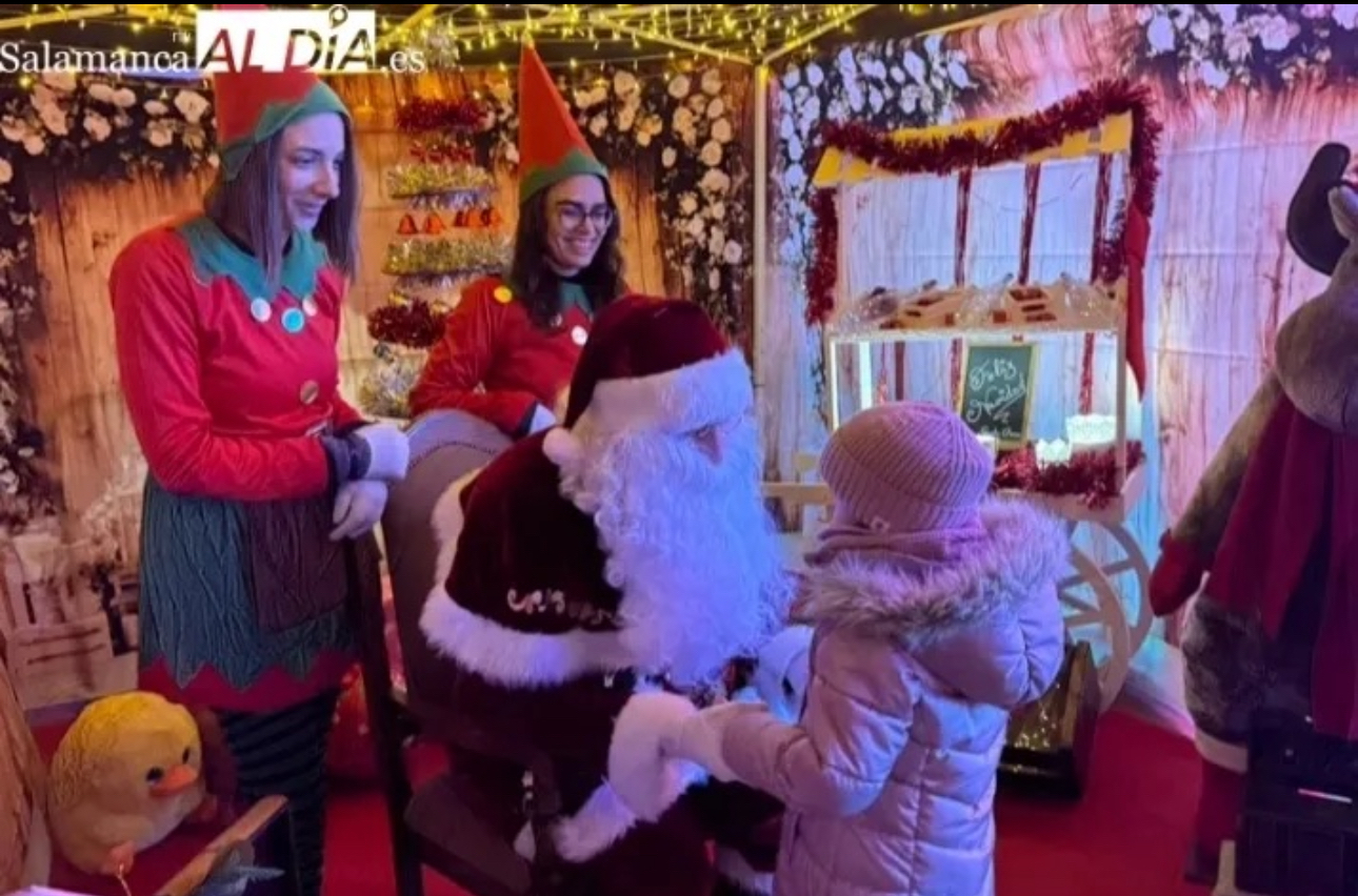 Papá Noel llegará el domingo a Peñaranda para encender la ilusión y acompañar el Mercado Navideño