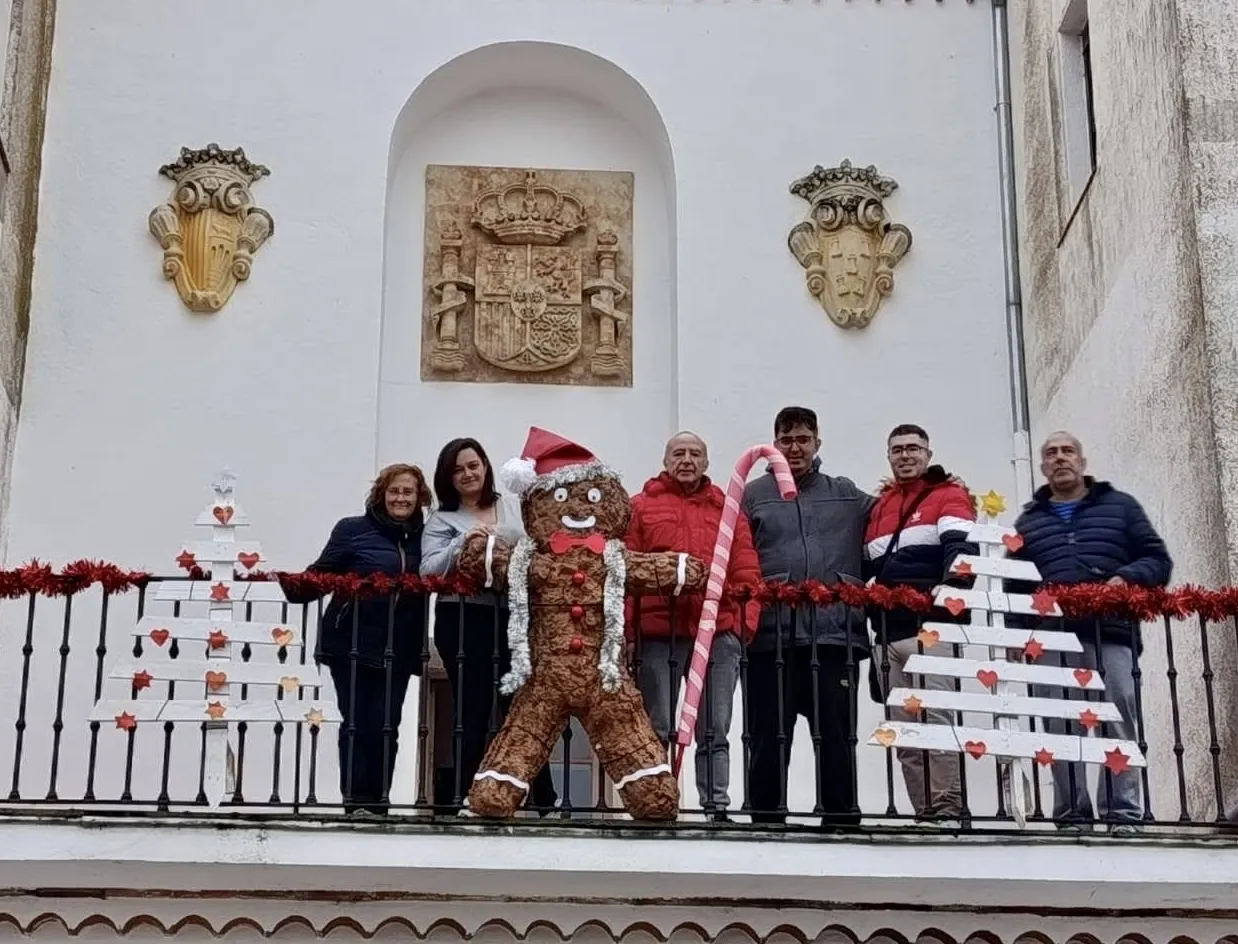 Foto 4 - Acopedis decora la navidad en Pe&ntilde;aranda, en lugares como la Plaza Nueva, lugar sin luces festivas y con cr&iacute;ticas al Ayuntamiento