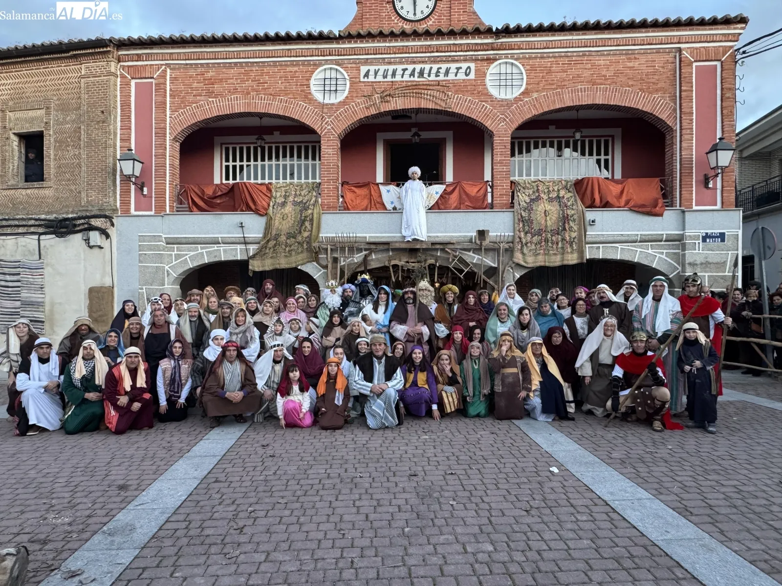 Belén Viviente en Santiago de la Puebla