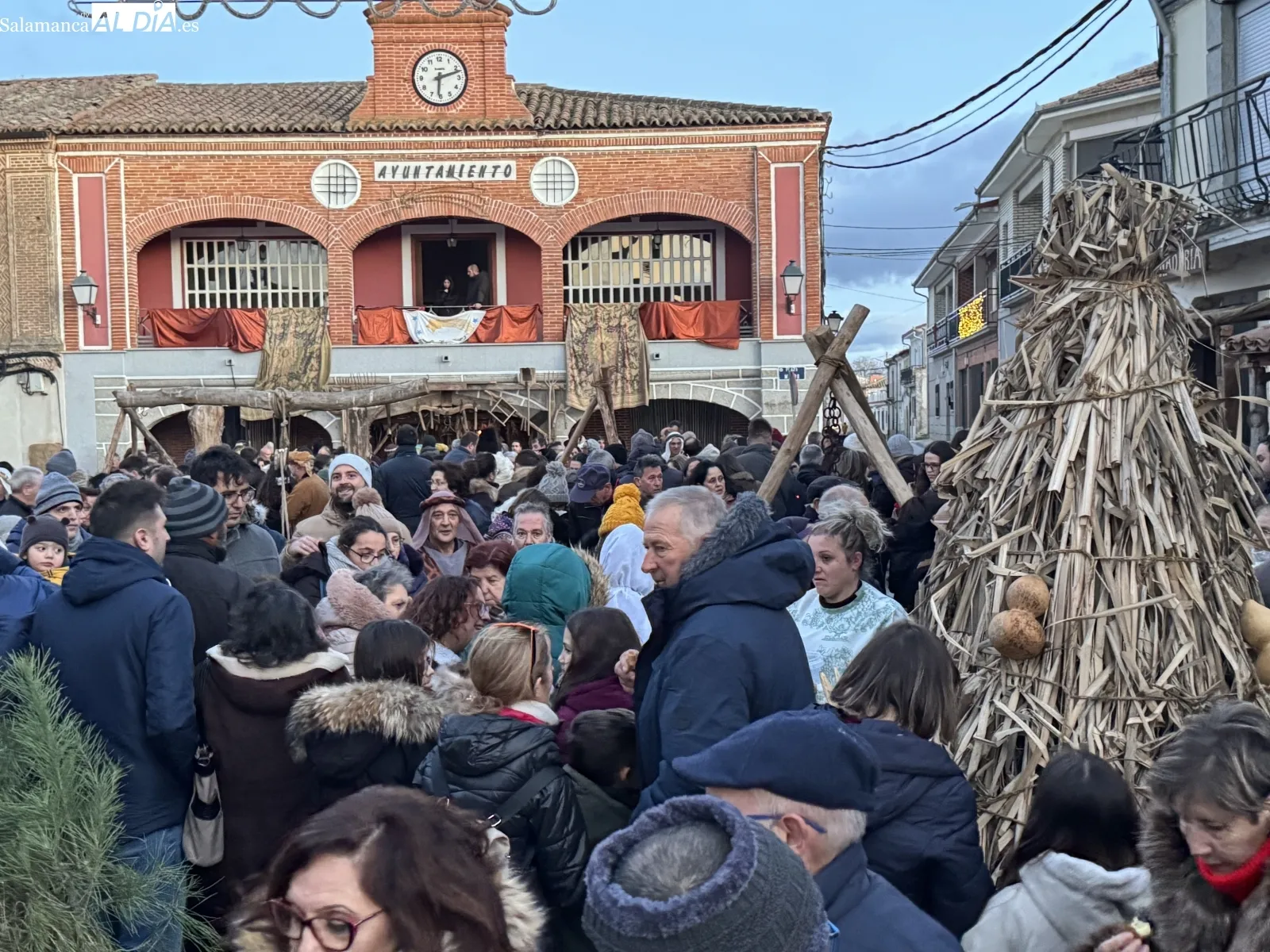 Belén Viviente en Santiago de la Puebla