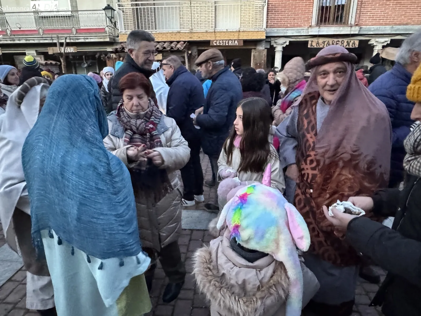 Belén Viviente en Santiago de la Puebla