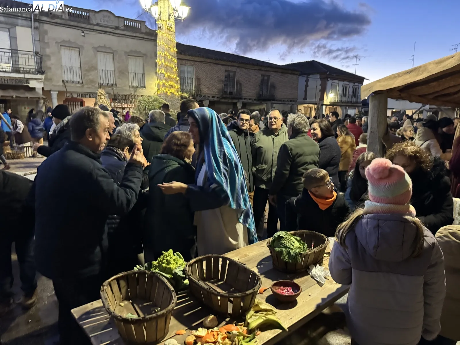 Belén Viviente en Santiago de la Puebla