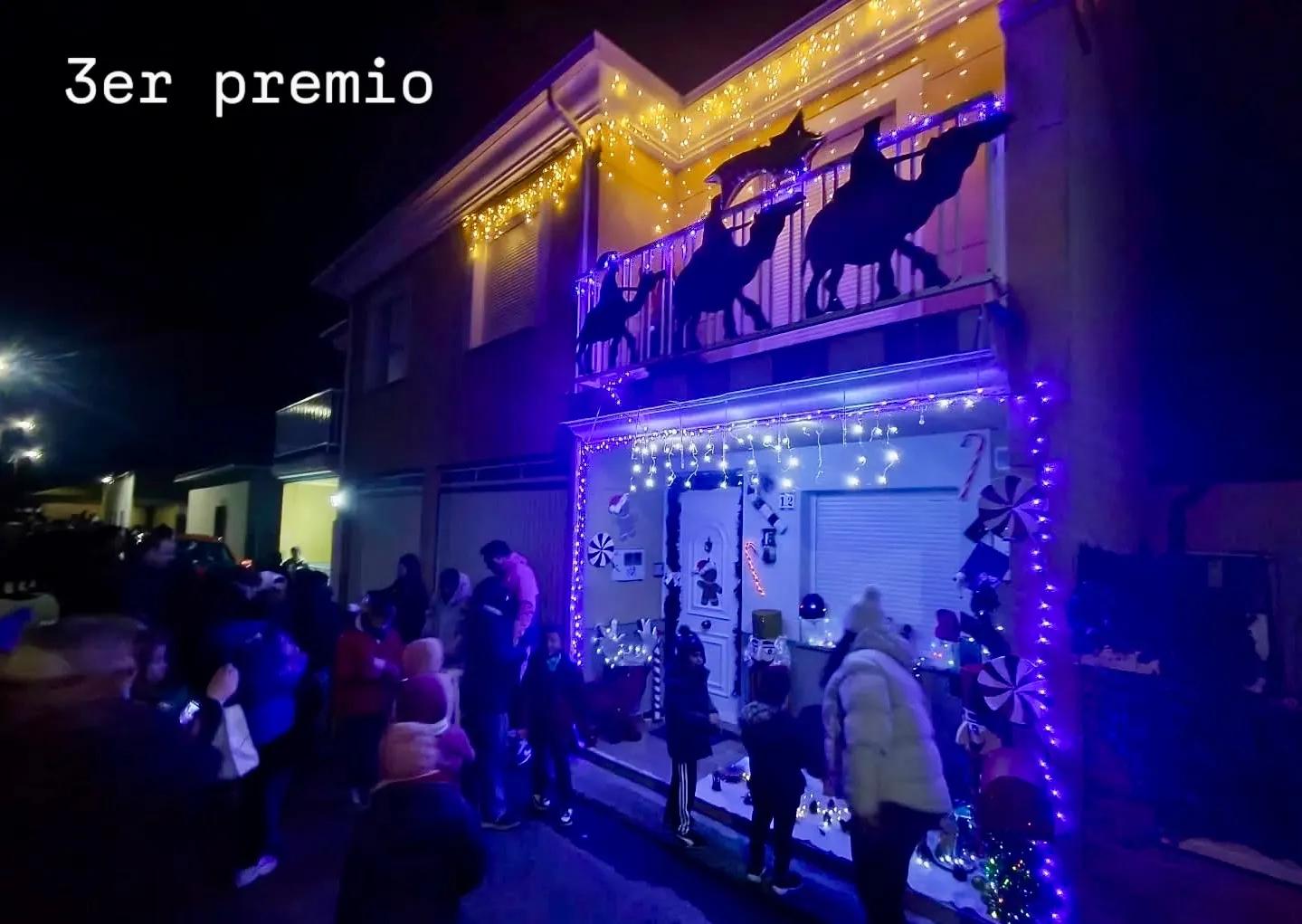 Foto 8 - Villoria llena sus calles de luz y convivencia con el Concurso de Fachadas Navide&ntilde;as