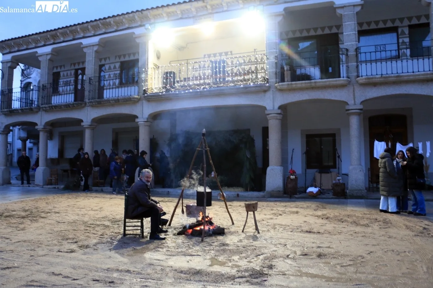 Belén viviente charro en Villavieja de Yeltes / CORRAL