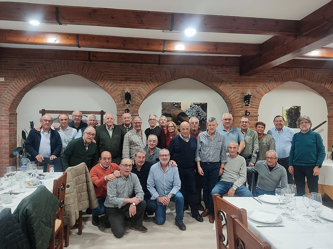 jubilados de ENUSA celebran su tradicional comida de Navidad