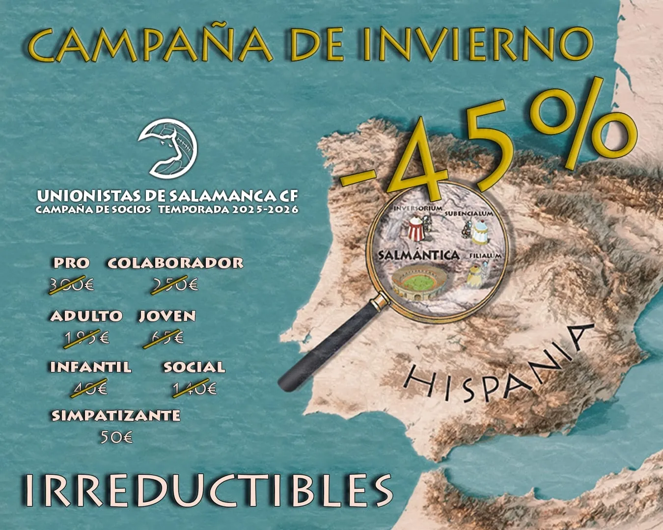 Foto 2 - Precios y descuentos por hacerse socio de Unionistas para el tramo decisivo de la temporada 