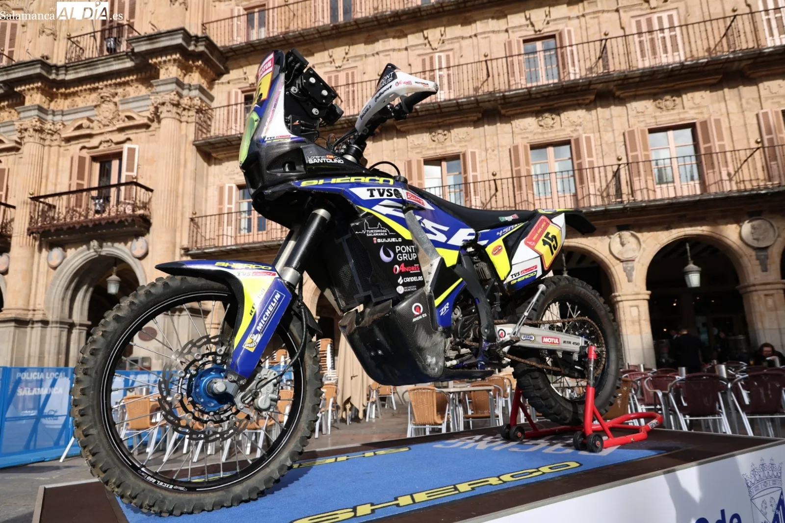 Lorenzo Santolino preparado para el Dakar 2026 | Fotos: David Sañudo