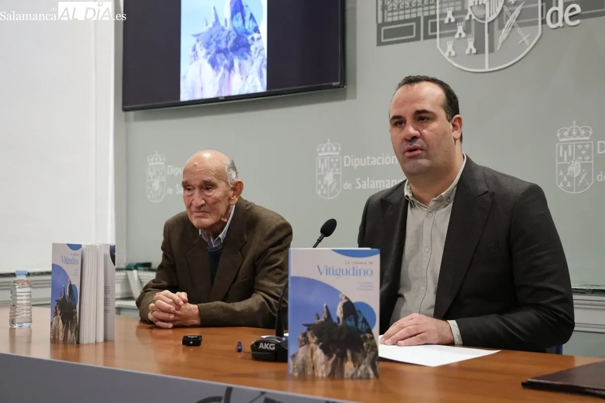 Presentación del libro 'La comarca de Vitigudino', de Graciliano Sánchez / FOTOS: DAVID SAÑUDO