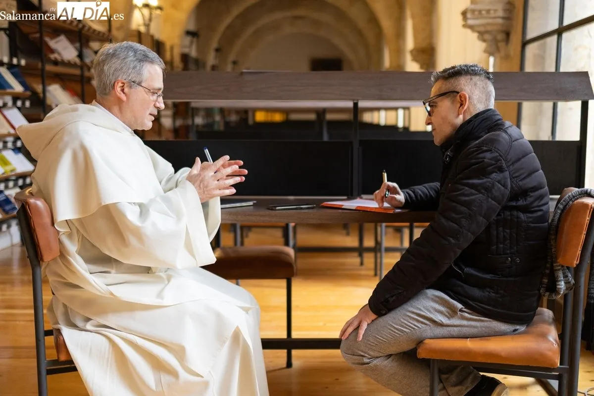 Manuel Ángel Martínez, prior del Convento de los Dominicos. Foto de David Sañudo