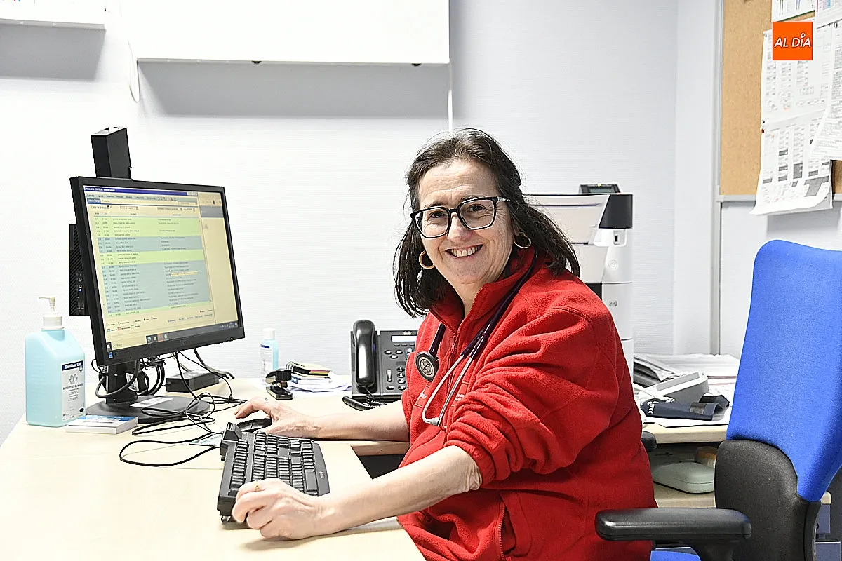 María Antonia Hernández coordinadora del centro salud de Ciudad Rodrigo 