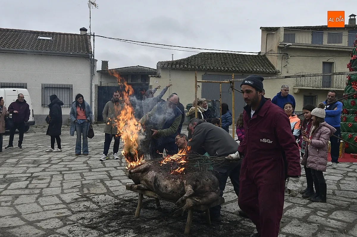 Matanza tradicional del cerdo en Villar de la Yegua/ Fotos: Adrián M.Pastor