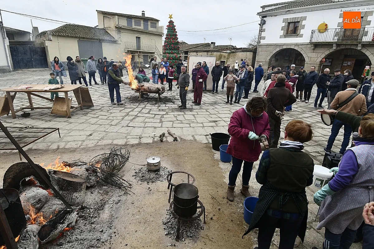 Matanza tradicional del cerdo en Villar de la Yegua/ Fotos: Adrián M.Pastor