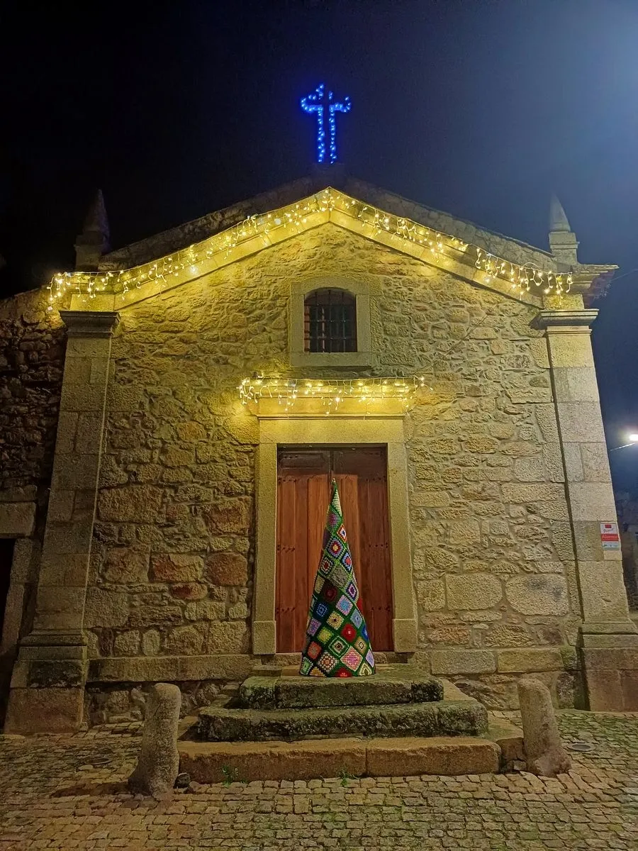 Una Navidad en croché en Medelim (Idanha, Portugal) 