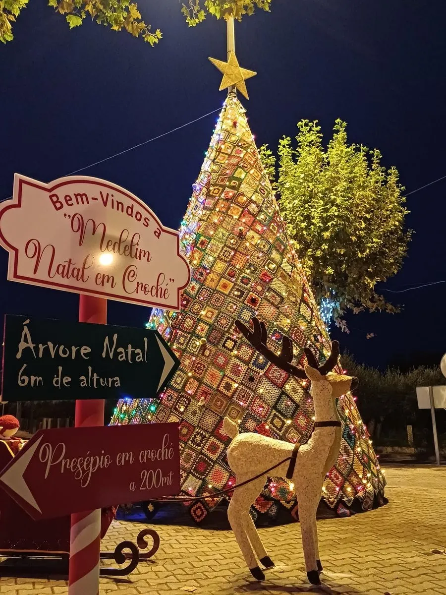 Una Navidad en croché en Medelim (Idanha, Portugal) 
