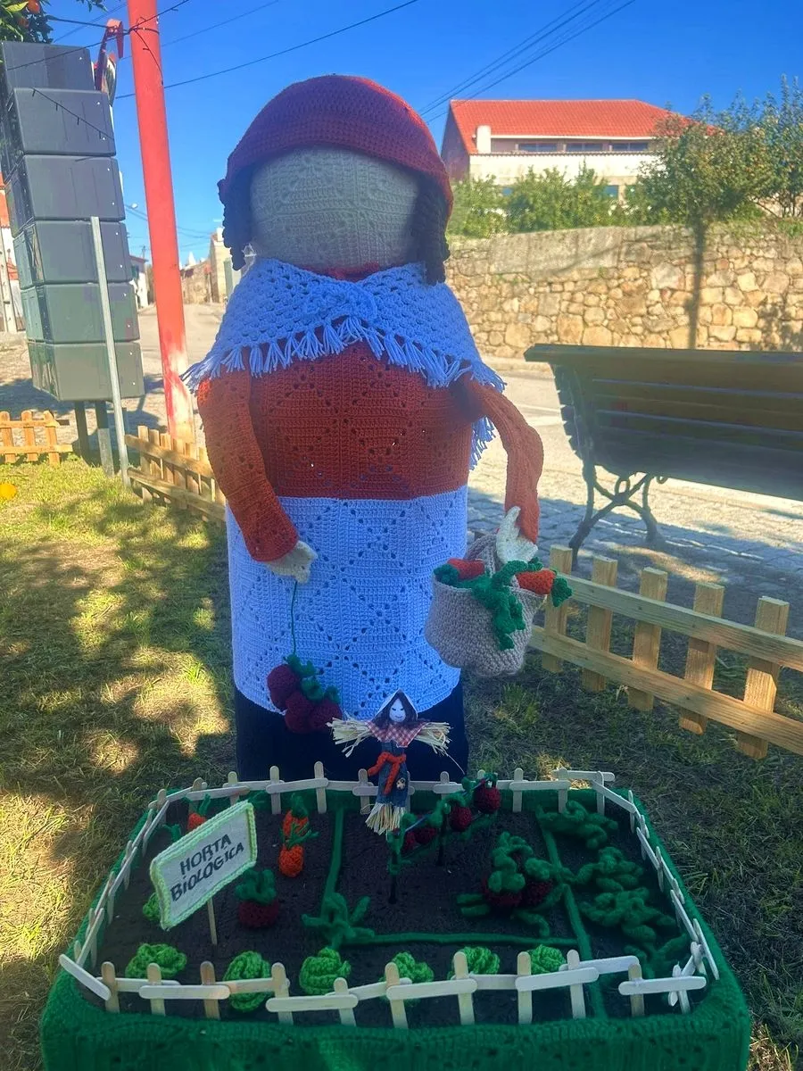 Una Navidad en croché en Medelim (Idanha, Portugal) 