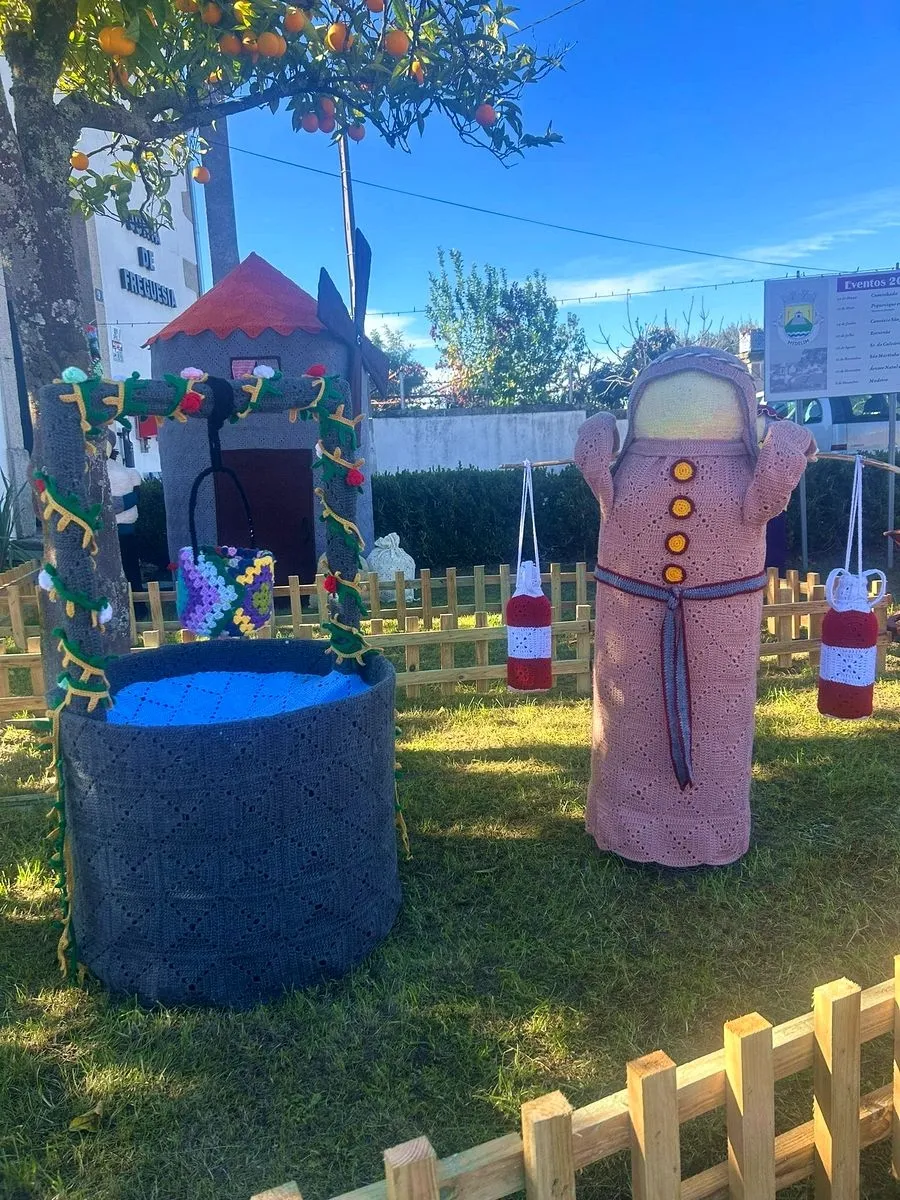 Una Navidad en croché en Medelim (Idanha, Portugal) 