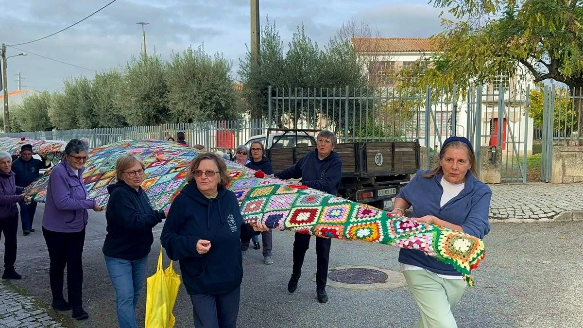 Una Navidad en croché en Medelim (Idanha, Portugal) 