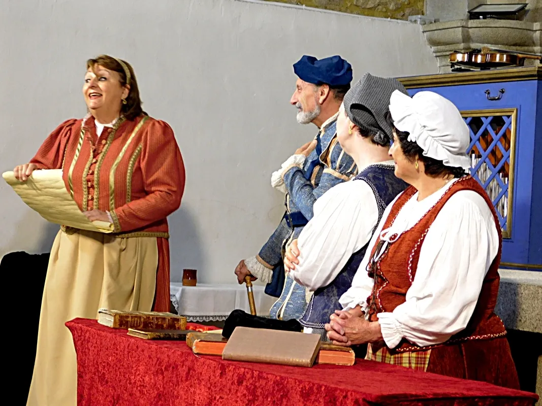 'Buscando a Nebrija' finaliza su gira de teatro en Salamanca
