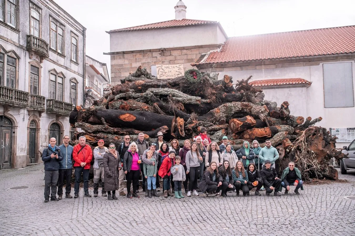 Penamacor, en Portugal, es conocida como 'Vila Madeiro' por su particular Navidad 