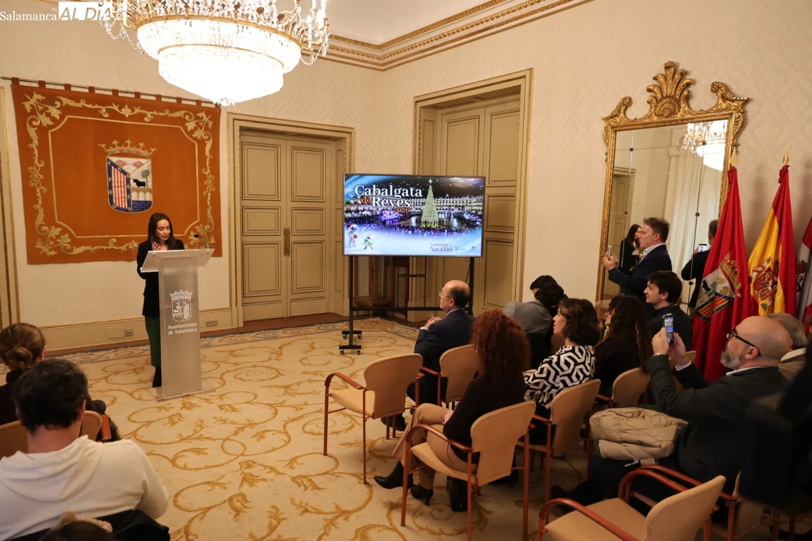 Presentación de la Cabalgata de Reyes en Salamanca | Fotos: David Sañudo