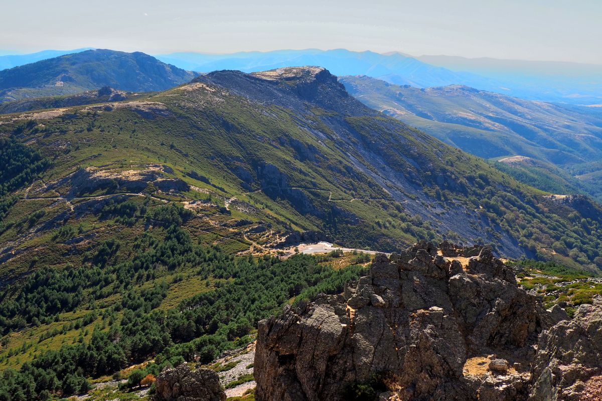 Vista desde la Peña de Francia, Salamanca