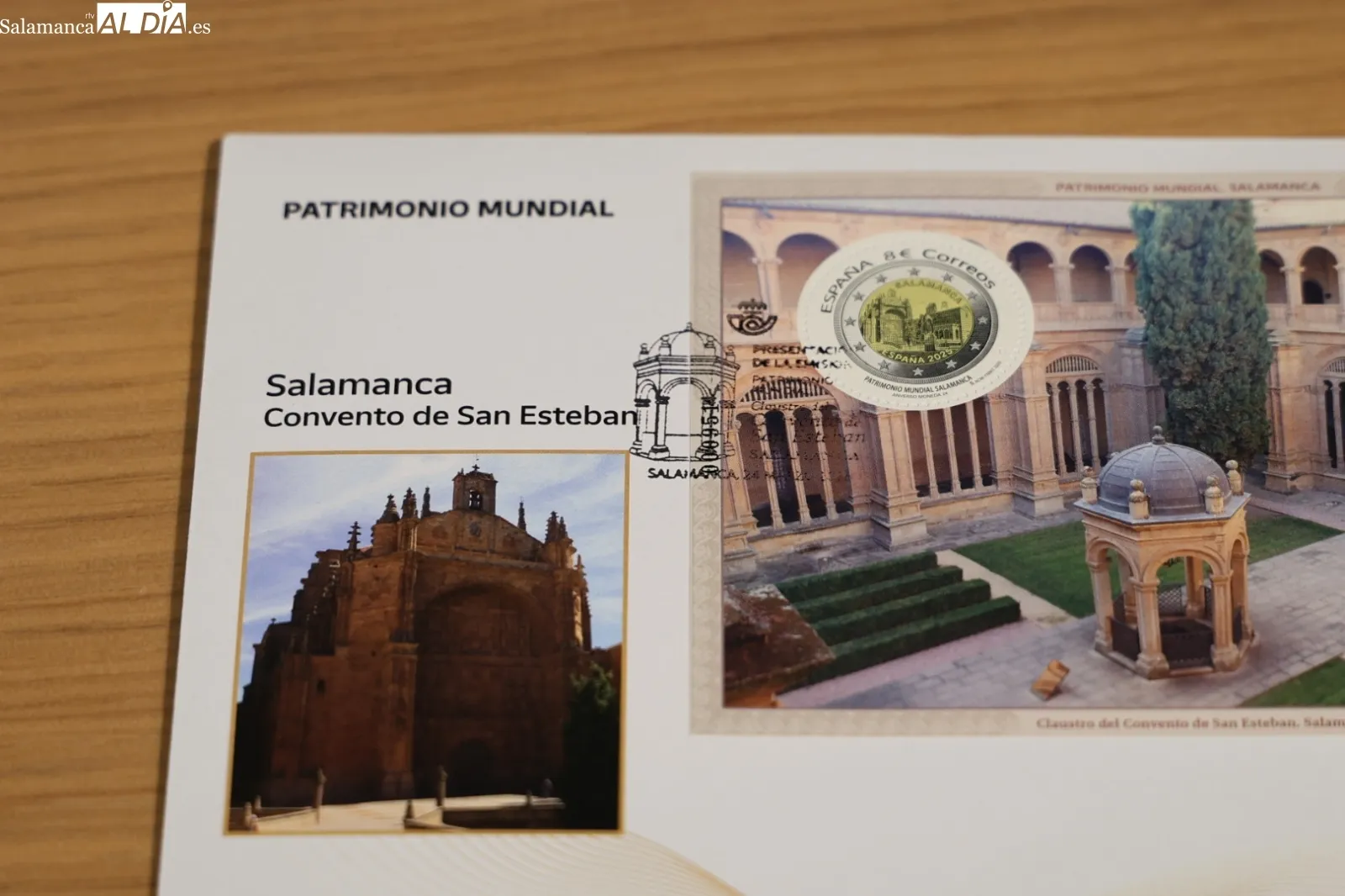 Presentación sello convento San Esteban | Fotos: David Sañudo
