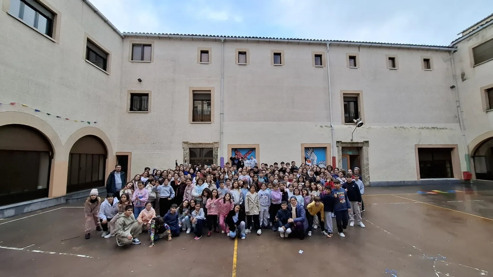 Foto 2 - FOTOS | Ciudad Rodrigo re&uacute;ne a 180 alumnos en el Encuentro de Antorcha Misionera