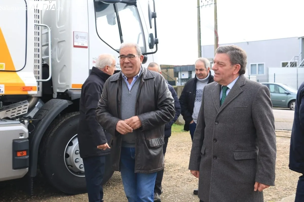 La Mancomunidad de Vitigudino incorpora un nuevo camión al servicio de recogida de residuos