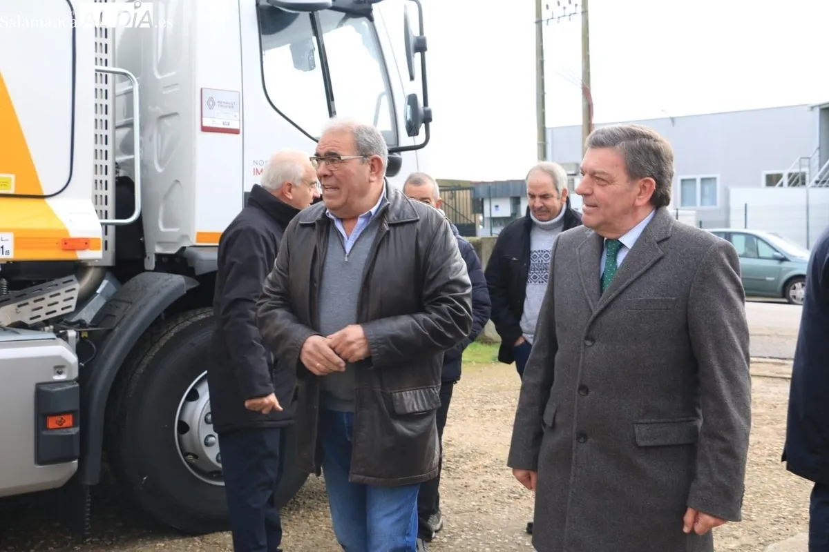 La Mancomunidad de Vitigudino incorpora un nuevo camión al servicio de recogida de residuos