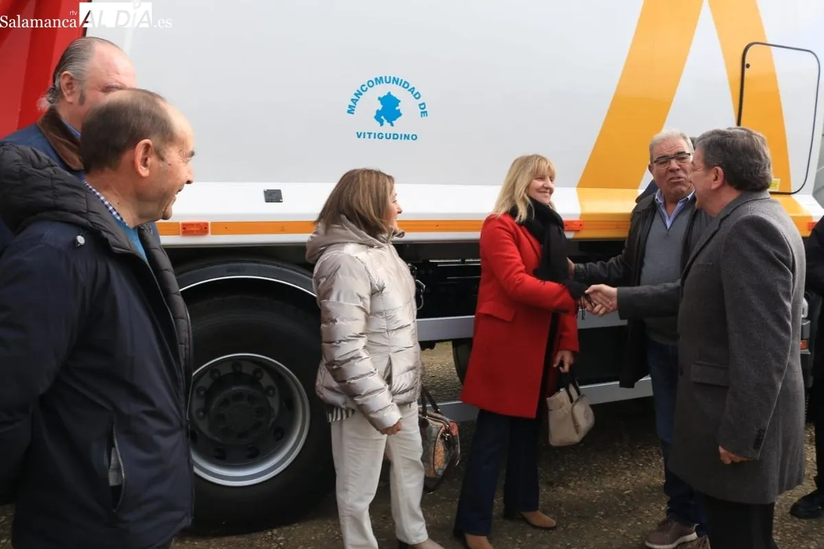 La Mancomunidad de Vitigudino incorpora un nuevo camión al servicio de recogida de residuos