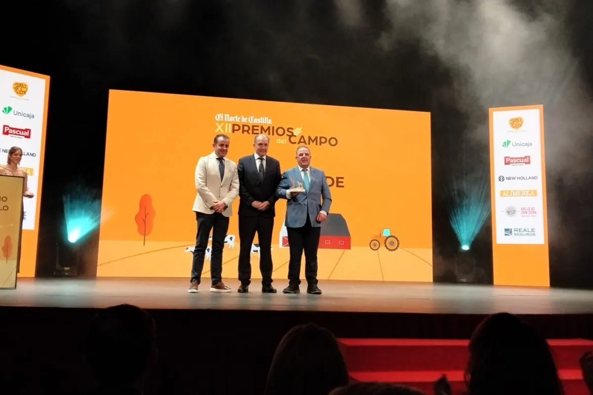 El premio fue recogido por el gerente de Dehesa Grande, Octavio Gonzalo, acompañado del presidente Gabriel Gonzalo