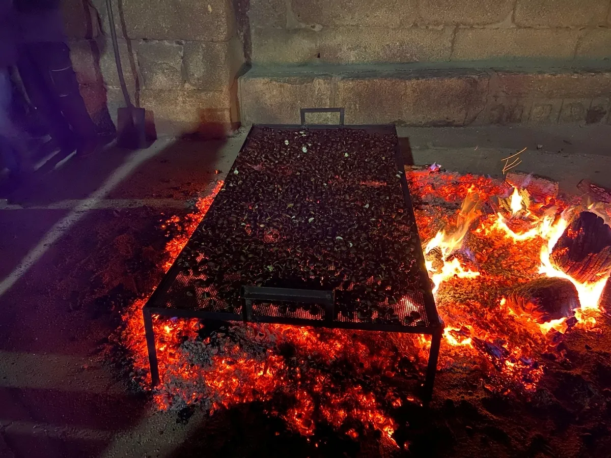Castañada en Vilvestre