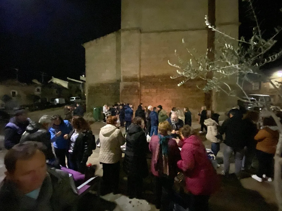 Castañada en Vilvestre