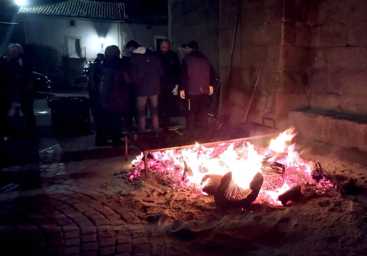 Castañada en Vilvestre
