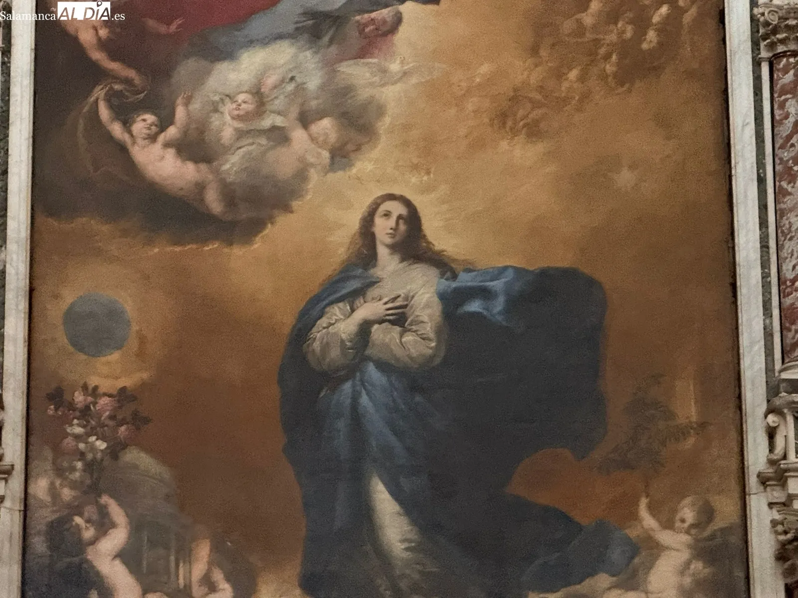 La 'Inmaculada' de Ribera (1635) en la Iglesia de la Purísima en Salamanca | FOTOS: Vanesa Martins 