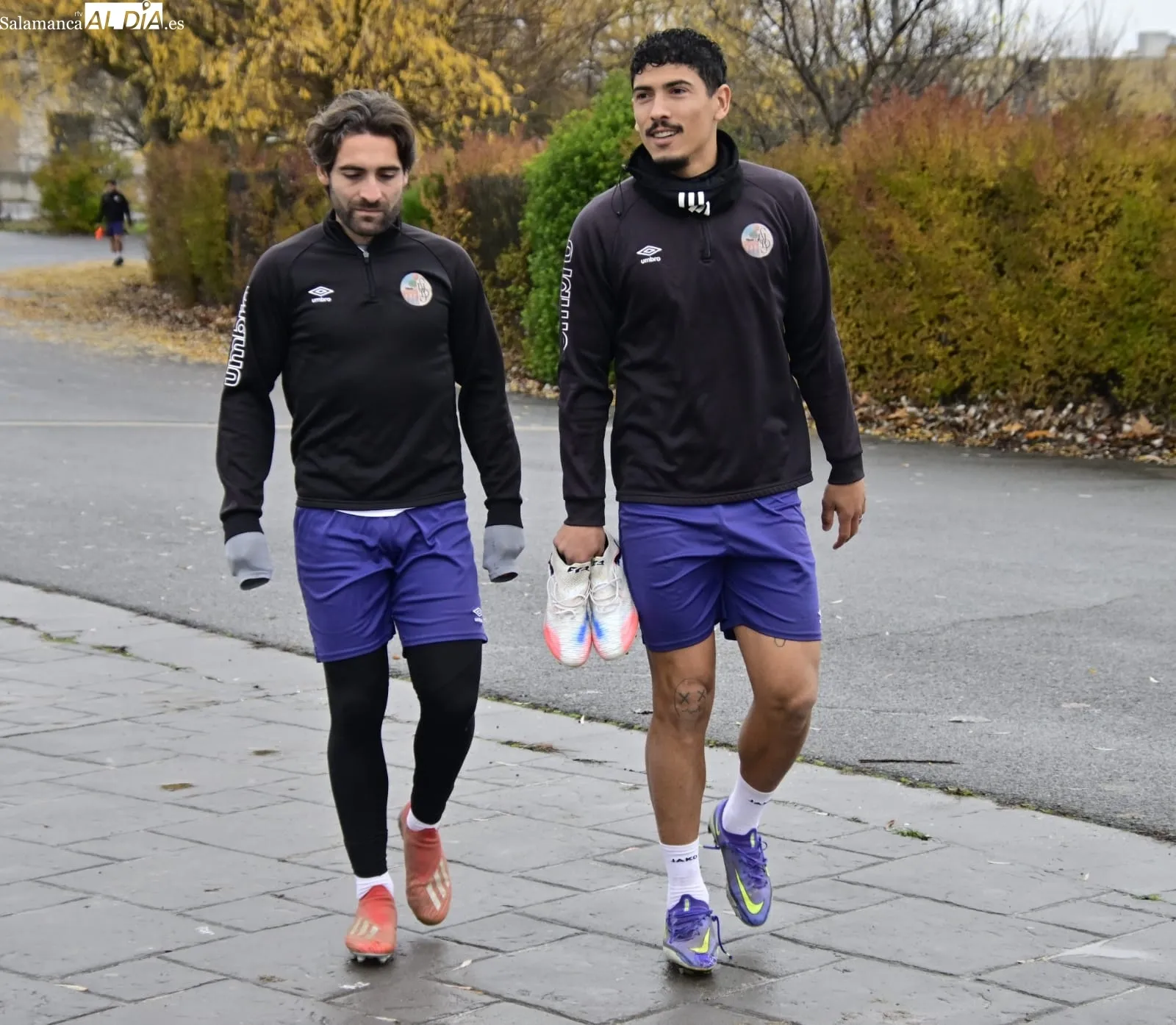 Foto 6 - FOTOS | Mancebo, Servetti, Carrasco y Marot&iacute;as se unen al grupo en el pen&uacute;ltimo entrenamiento del Salamanca UDS