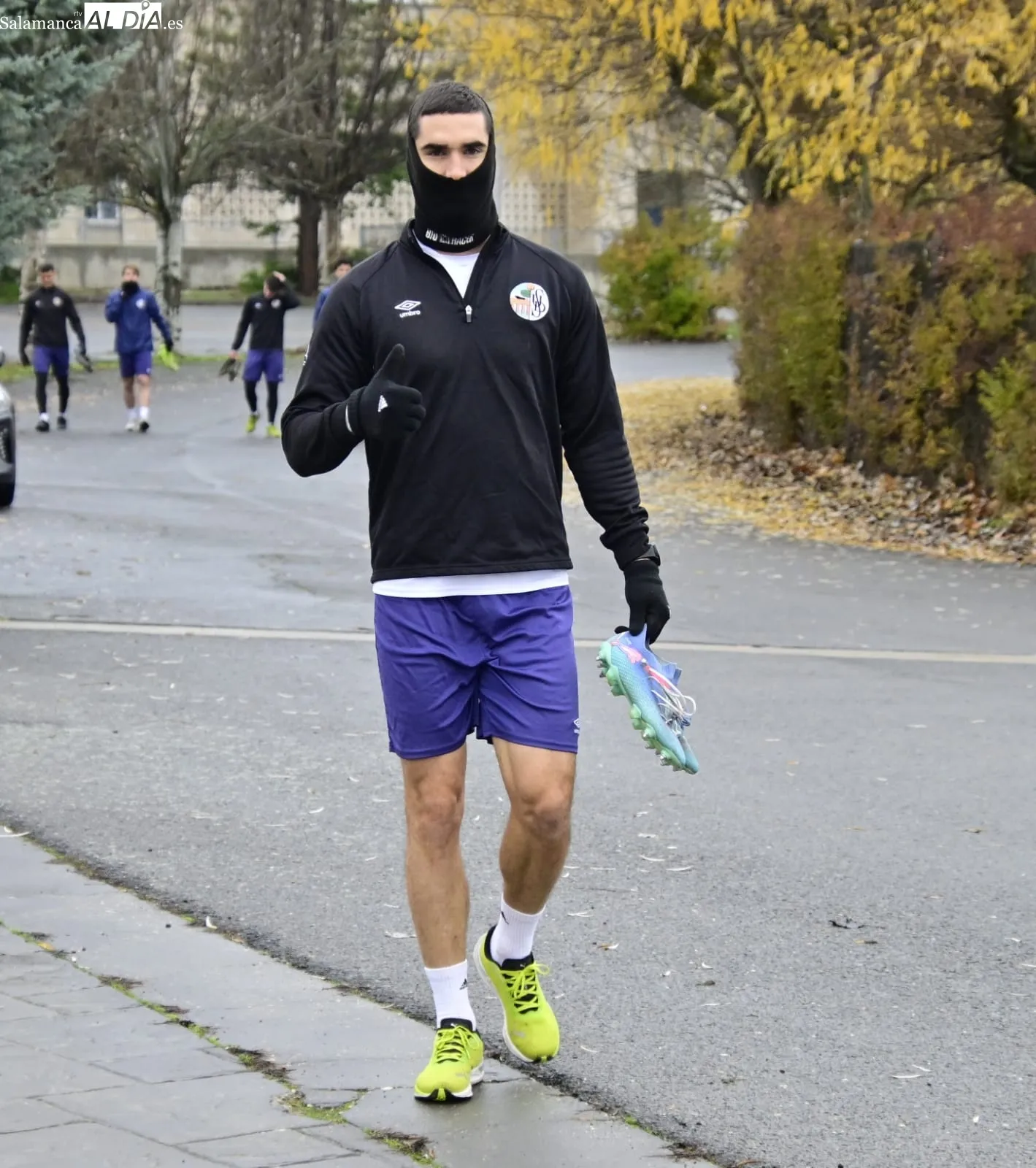 Foto 9 - FOTOS | Mancebo, Servetti, Carrasco y Marot&iacute;as se unen al grupo en el pen&uacute;ltimo entrenamiento del Salamanca UDS