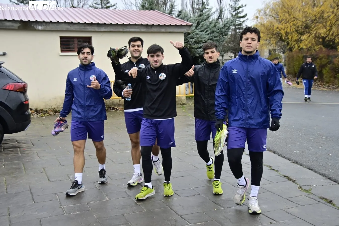 Foto 10 - FOTOS | Mancebo, Servetti, Carrasco y Marot&iacute;as se unen al grupo en el pen&uacute;ltimo entrenamiento del Salamanca UDS
