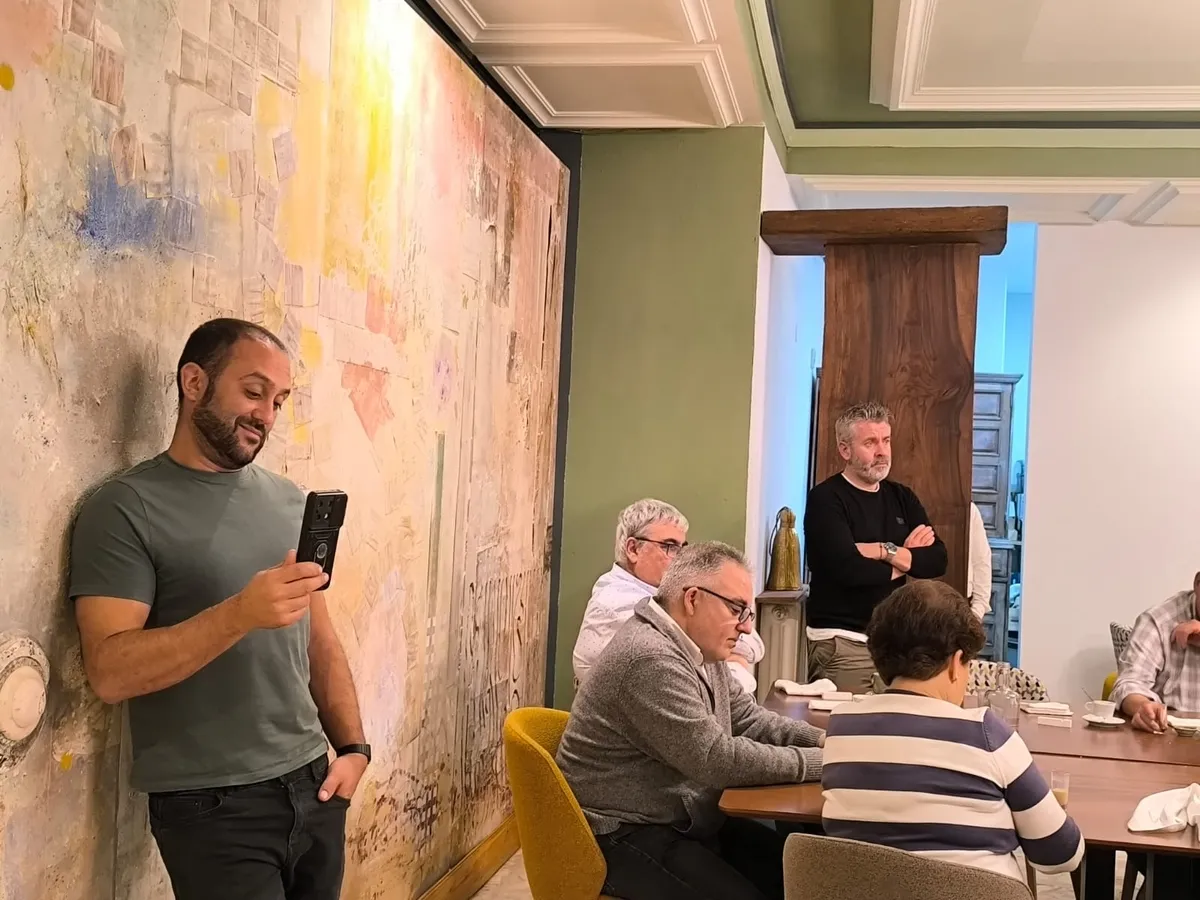 Despedida de Julián Blanco como secretario de Hinojosa de Duero tras alcanzar este la jubilación  