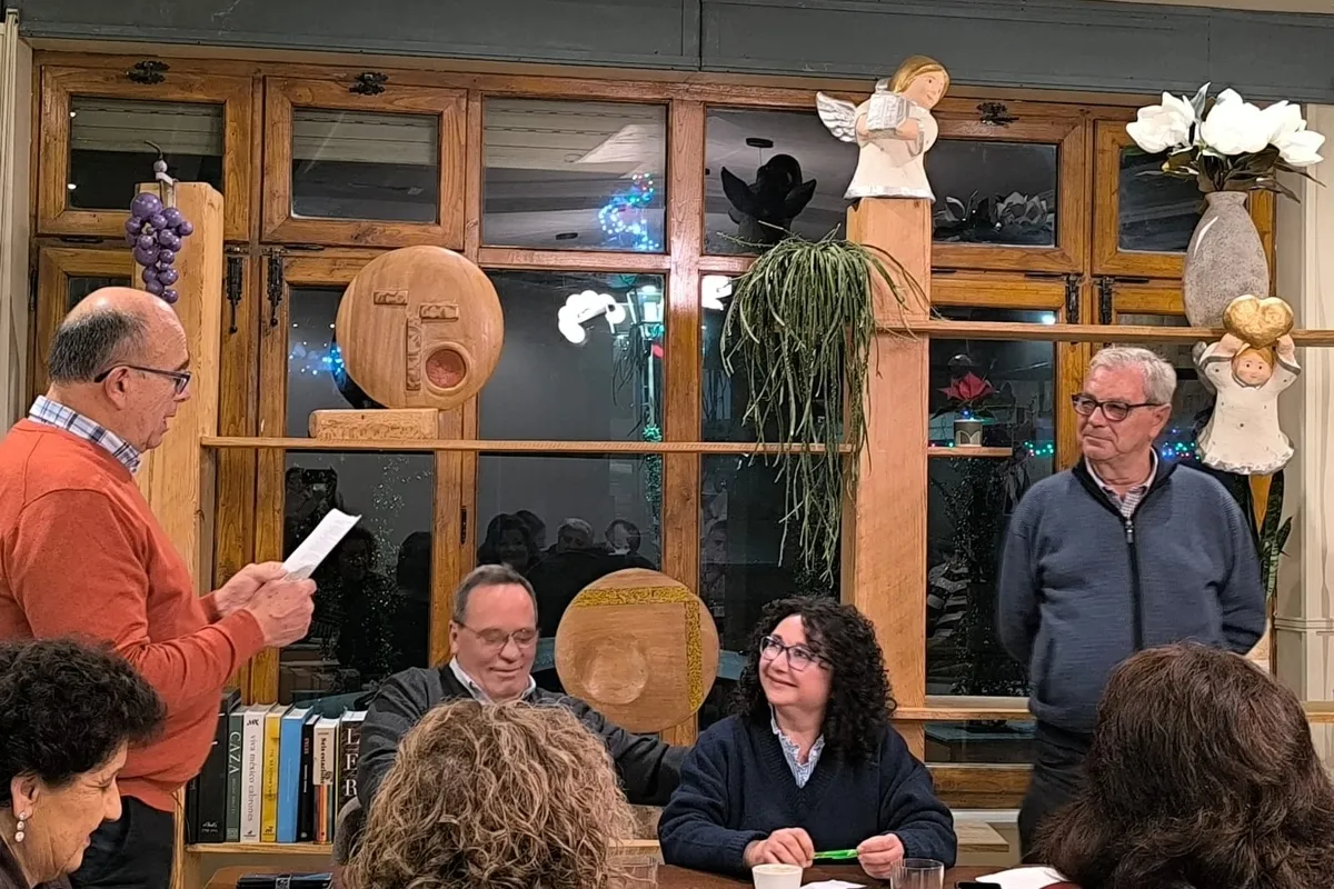 Despedida de Julián Blanco como secretario de Hinojosa de Duero tras alcanzar este la jubilación  