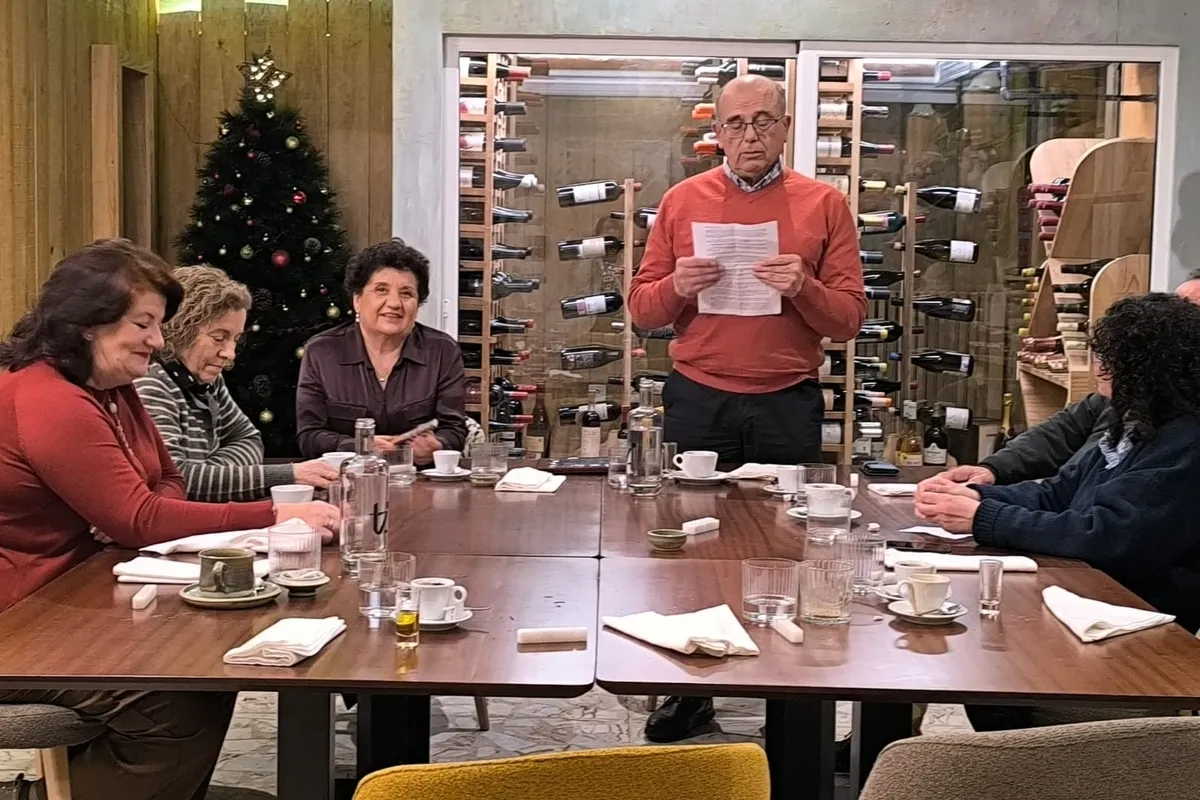 Despedida de Julián Blanco como secretario de Hinojosa de Duero tras alcanzar este la jubilación  