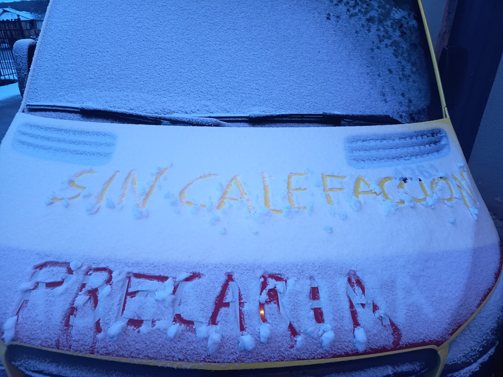 SP-TES denuncia ambulancias congeladas y sin calefacción en Salamanca