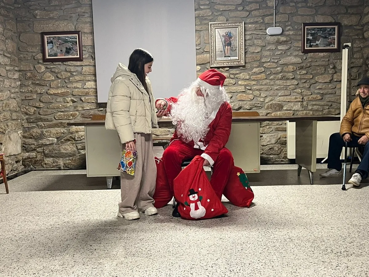 Papá Noel en Guadramiro