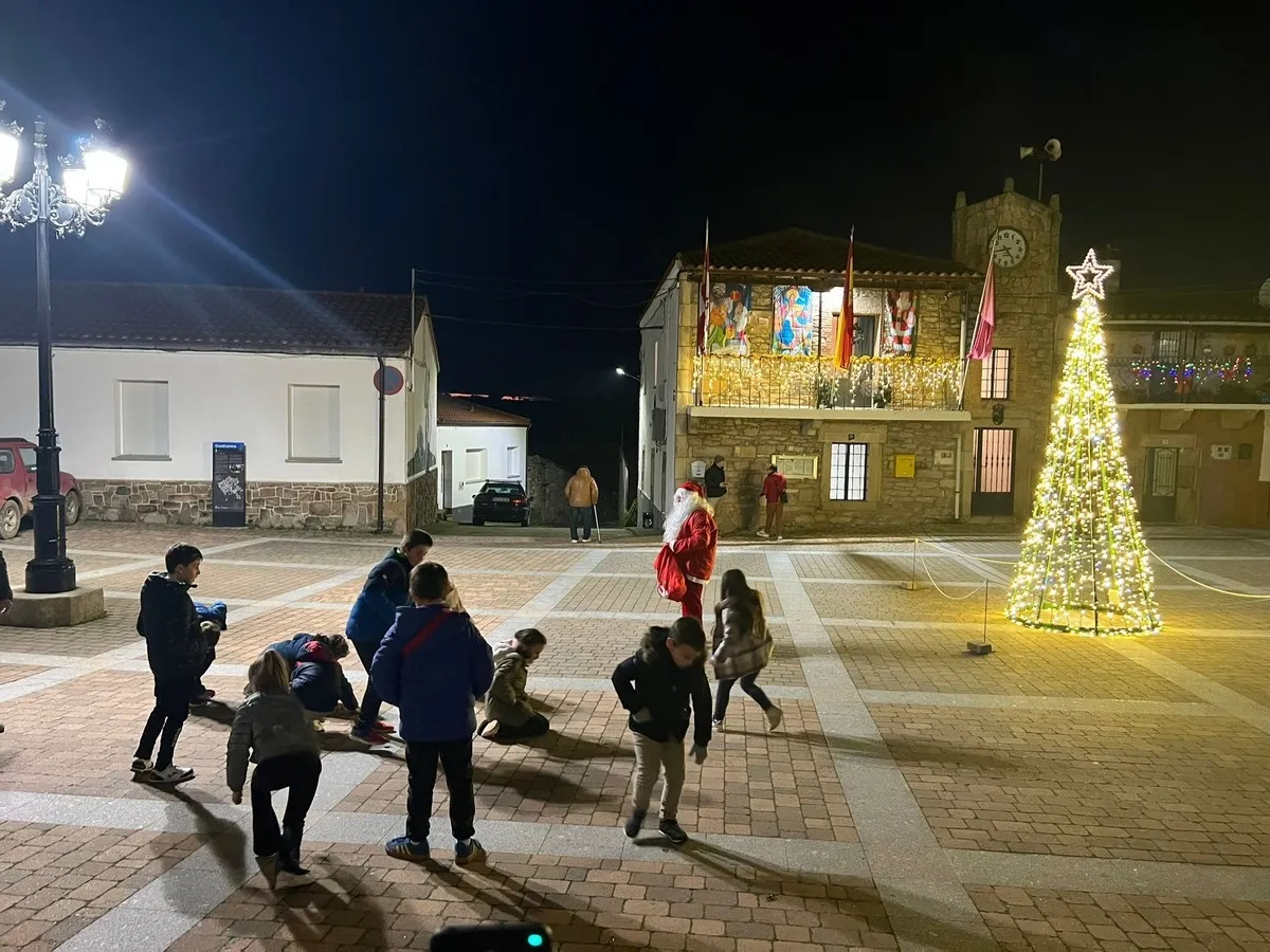 Papá Noel en Guadramiro