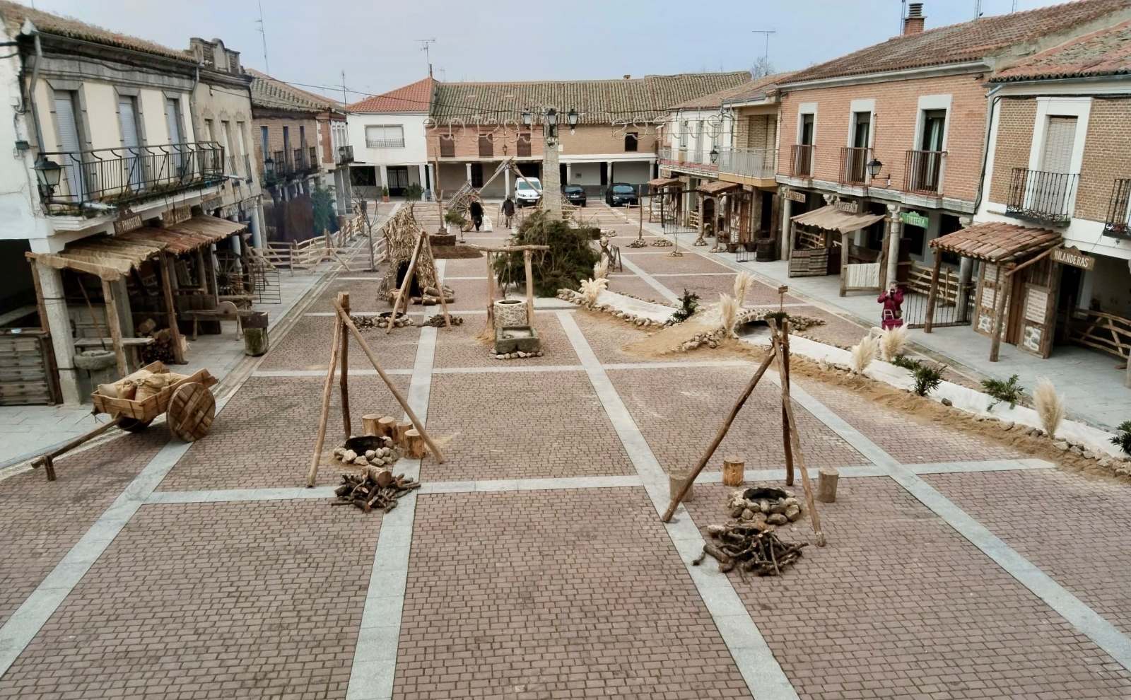 Cuenta atrás para que este sábado se ponga en marcha la representación del Belen Viviente en Santiago de la Puebla