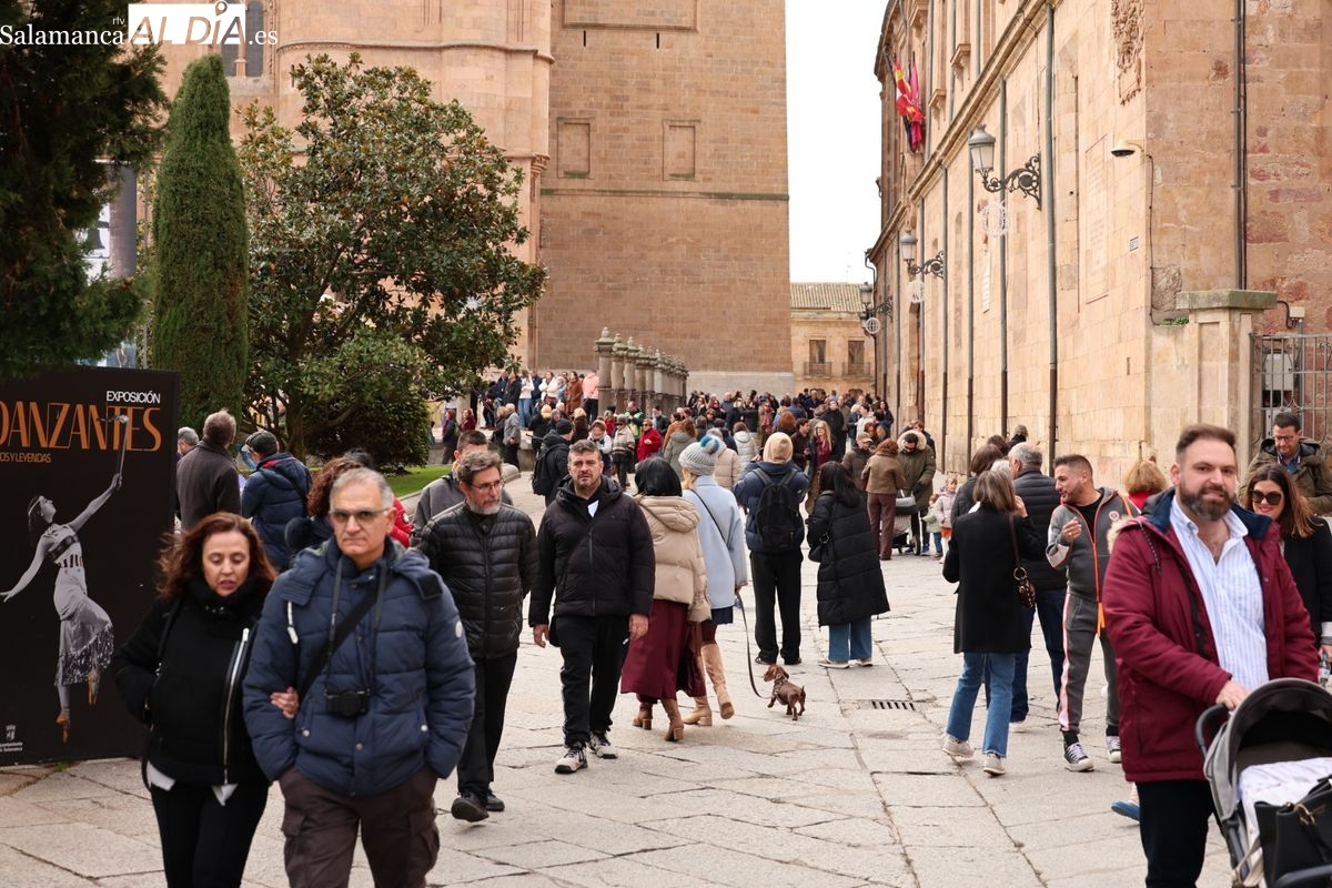 Puente de diciembre en Salamanca: lleno absoluto y frío