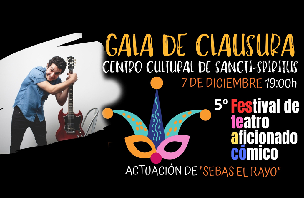 Gala final de FESTEACO en Sancti-Spíritus con Sebas El Rayo