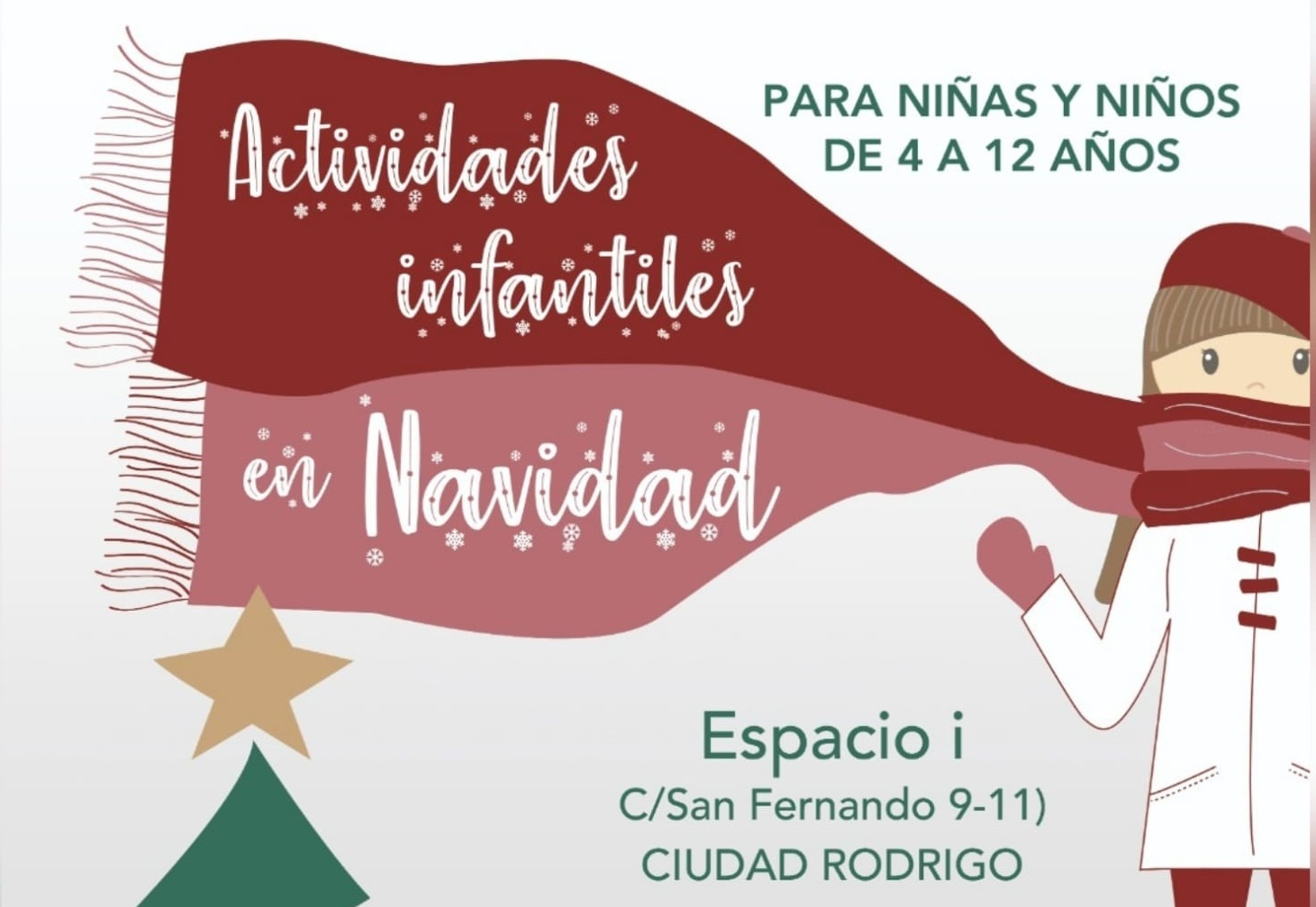 El Espacio I acogerá jornadas infantiles los día 29 y 30 de diciembre